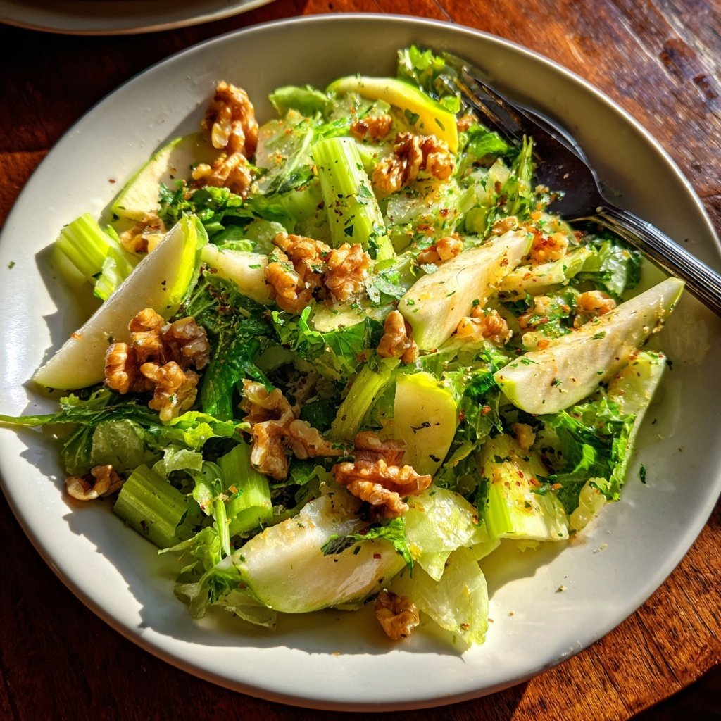 Celery And Apple Crunch Salad