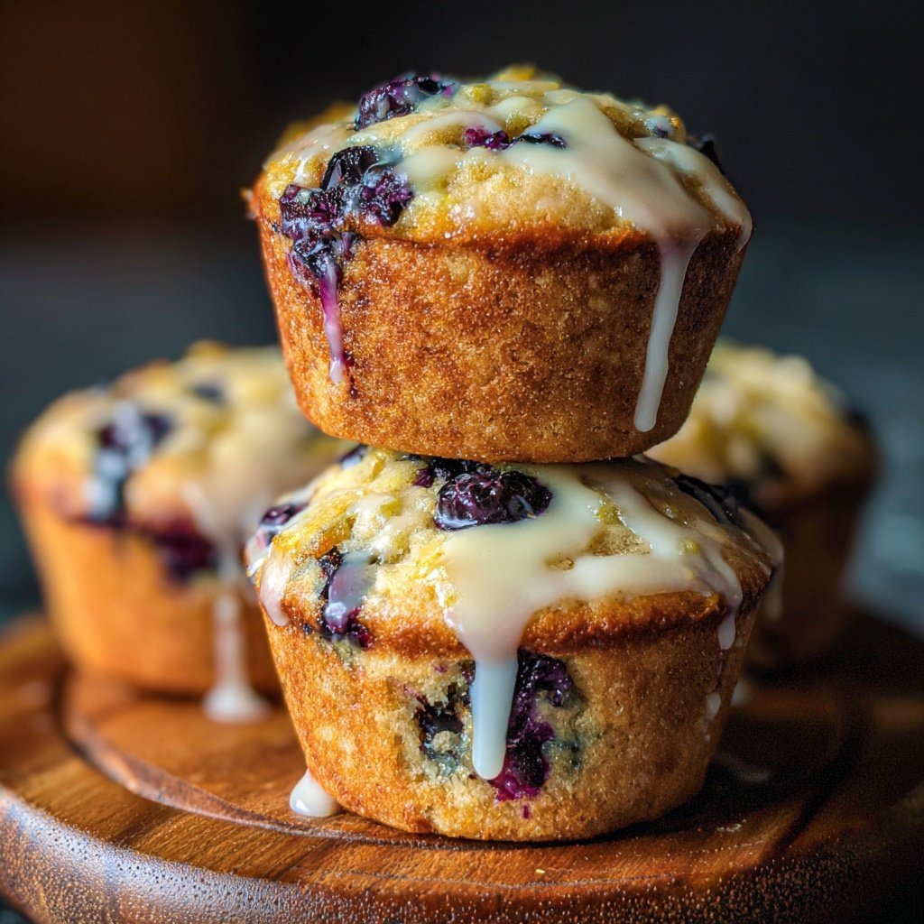 Blueberry Lemon Breakfast Muffins