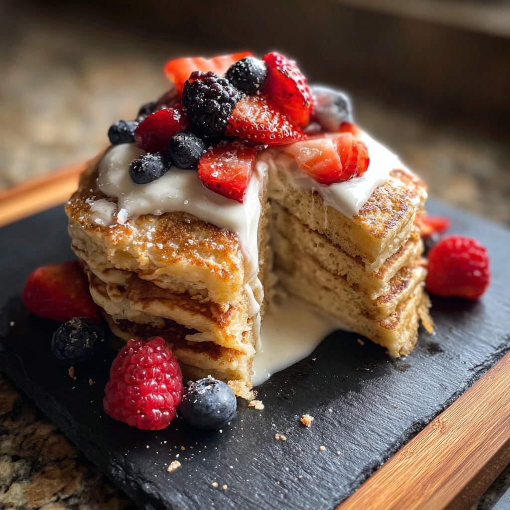 Protein Pancakes With Greek Yogurt