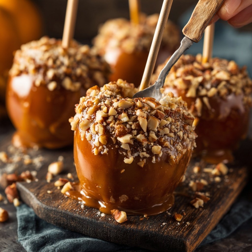 Homemade Caramel Candy Apples