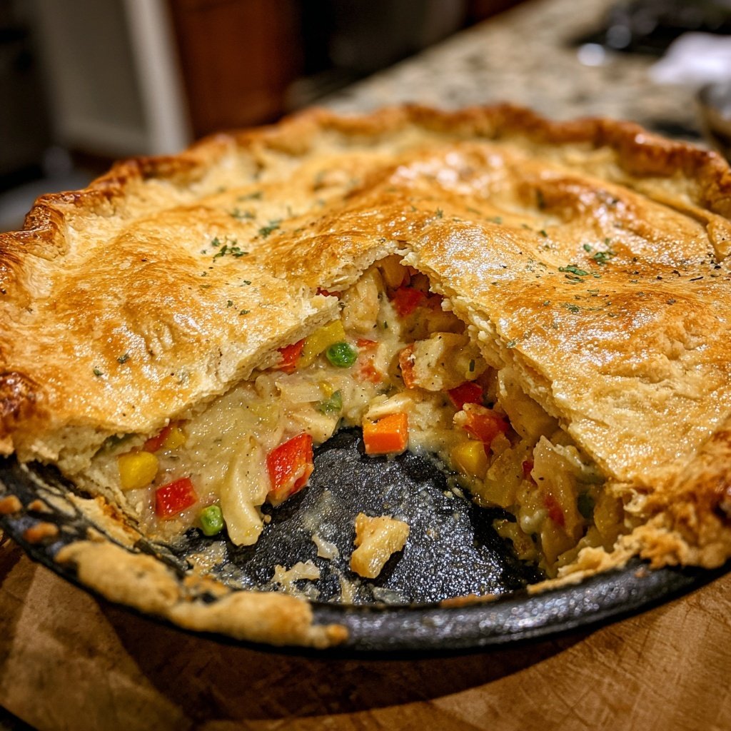 Sunday Creamy Vegetable Pot Pie