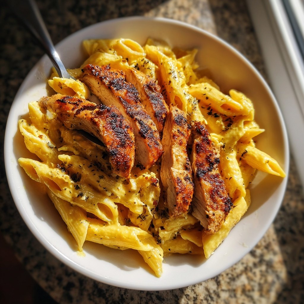 High Protein Pasta With Chicken